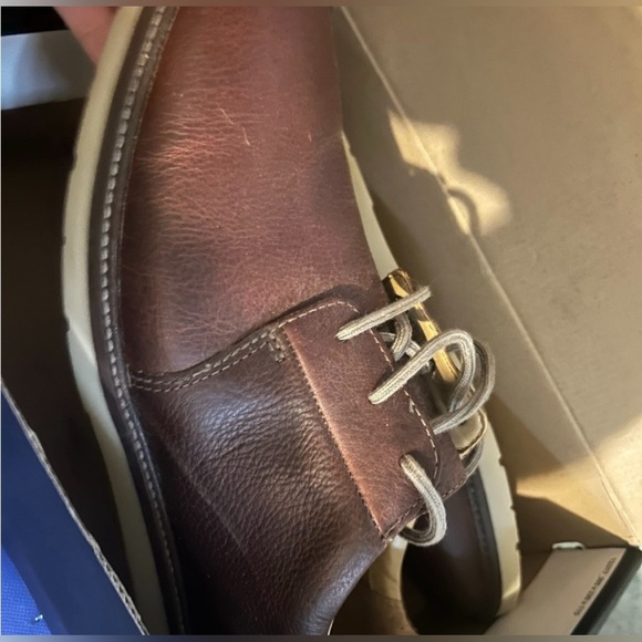 Clarks Men's Grandin Plain Oxford Shoes  SZ 10.5 - Picture 4 of 7